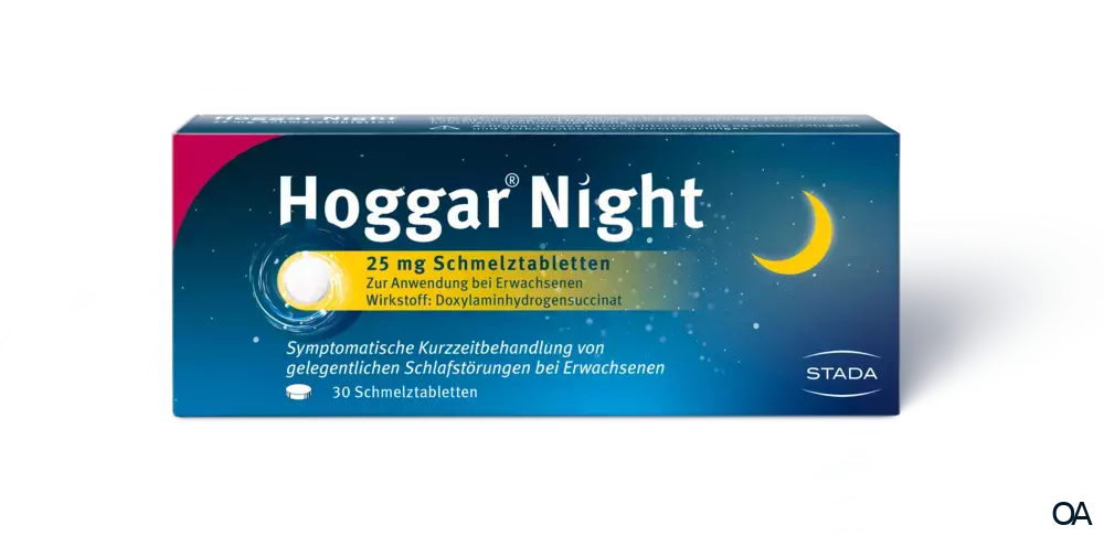 Hoggar Night 25 mg Schmelztabletten
