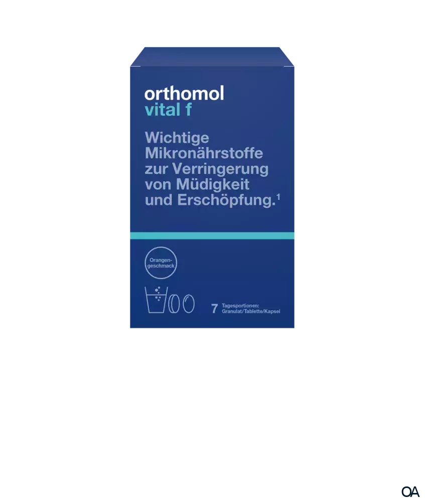 Orthomol Vital F Granulat + Tablette + Kapsel