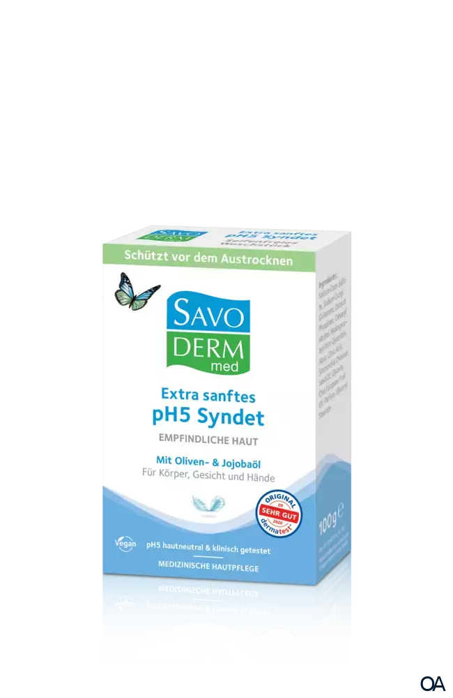 Savoderm med Extra sanftes pH5 Syndet