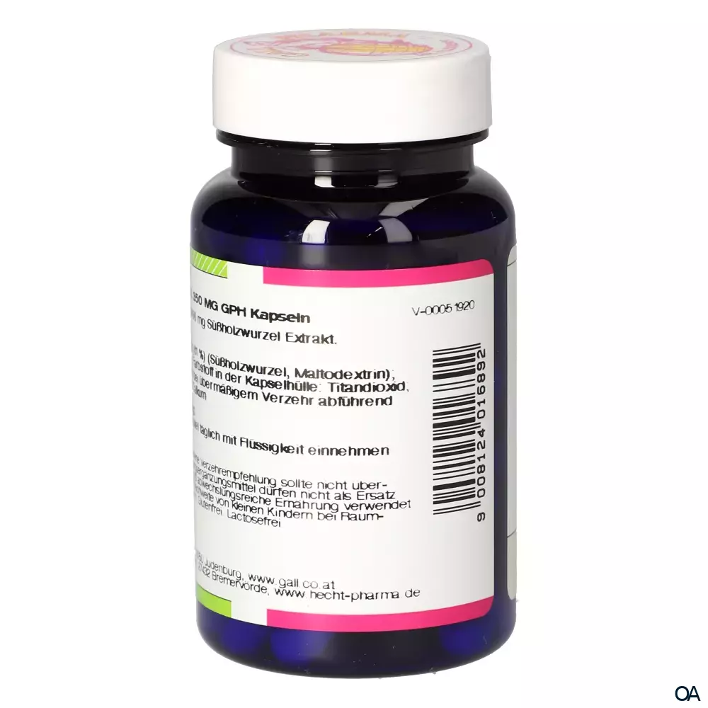 Gall Pharma Süßholzwurzel 350 mg Kapseln