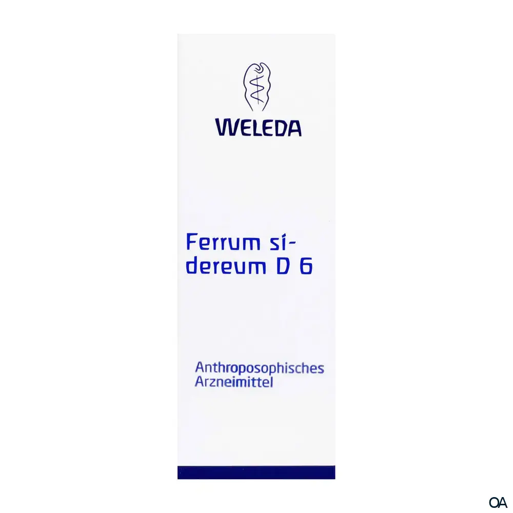 Weleda Ferrum sidereum D6 Verreibung