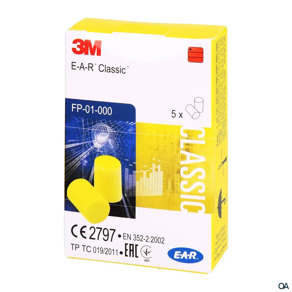 3M E-A-R™ Classic™ Einweg-Gehörschutzstöpsel 2 x 5 Stück