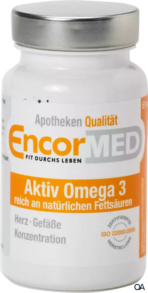 EncorMed Aktiv Omega 3 Kapseln