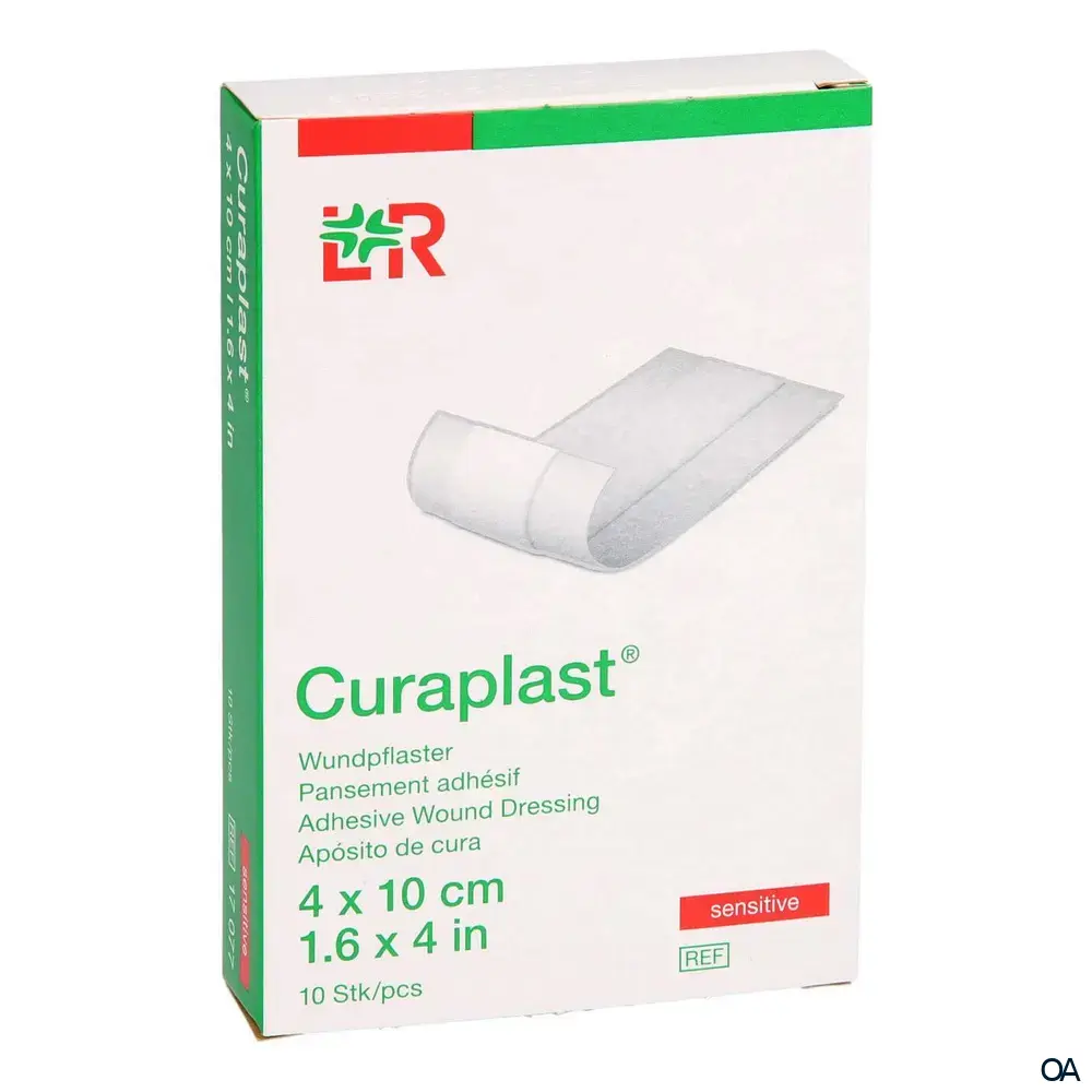 Curaplast® sensitive Wundschnellverband 4 x 10 cm