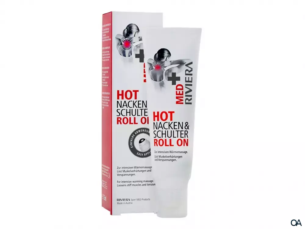 Riviera MED+ HOT Nacken & Schulter Roll On