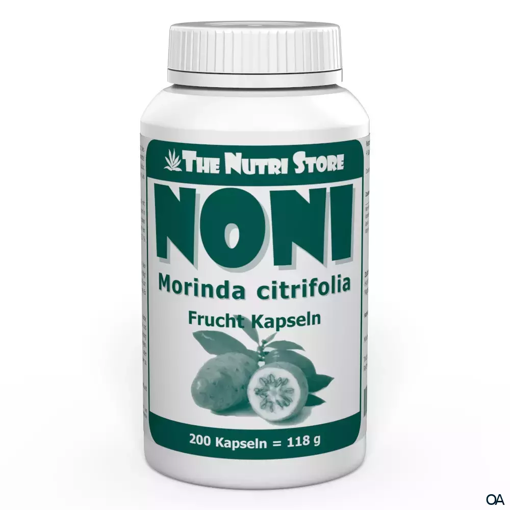 The Nutri Store Noni Morinda citrifolia Kapseln