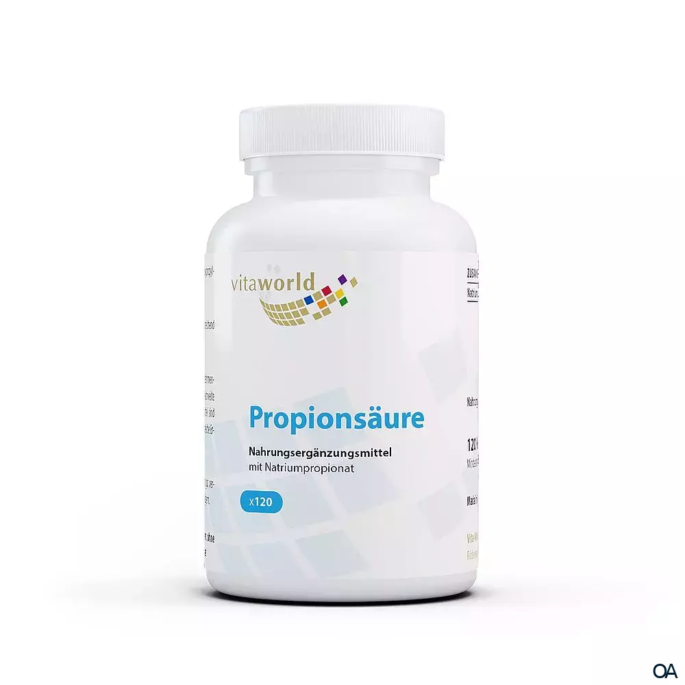 Vitaworld Propionsäure 500 mg Kapseln