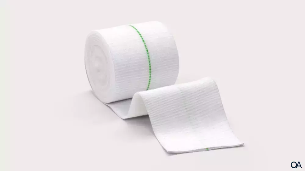 Tubifast® Schlauchverband mit Zwei-Wege-Stretch Rolle, Blau, 7,5 cm x 10 m