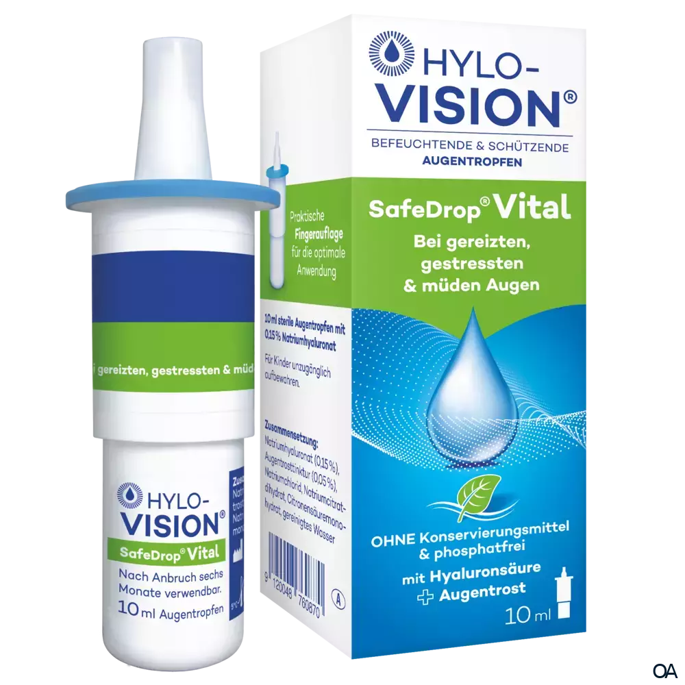 HYLO-VISION® SafeDrop® Vital Augentropfen