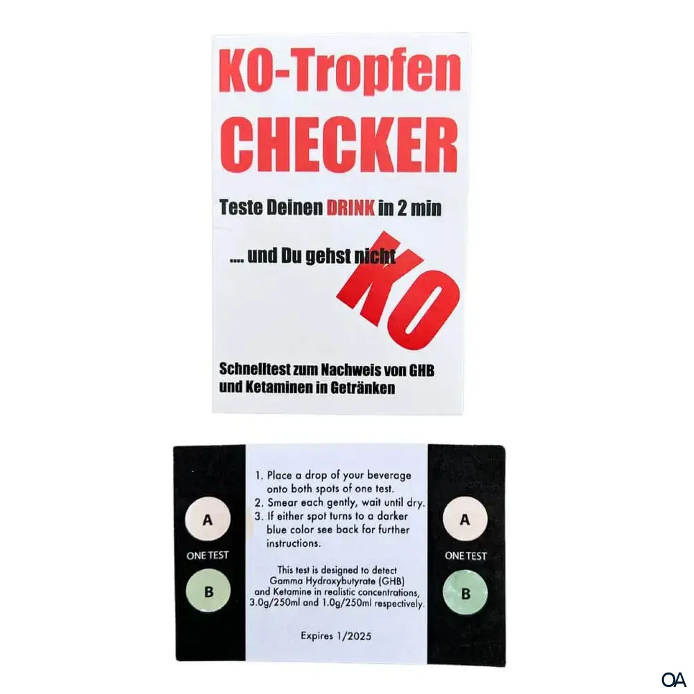 KO Tropfen Schnell-Test