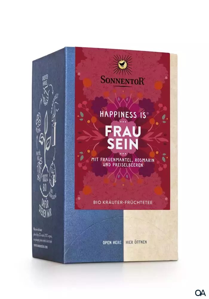 Sonnentor Frau sein Tee