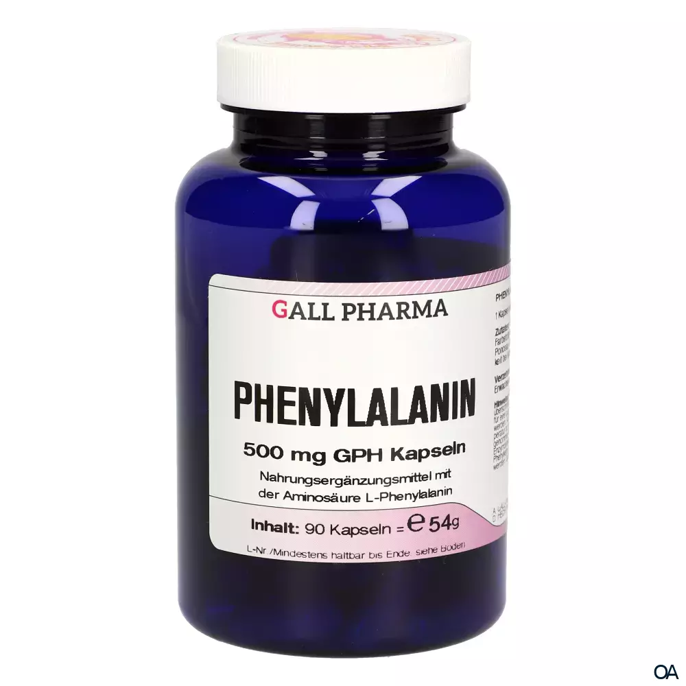 Gall Pharma Phenylalanin 500 mg Kapseln