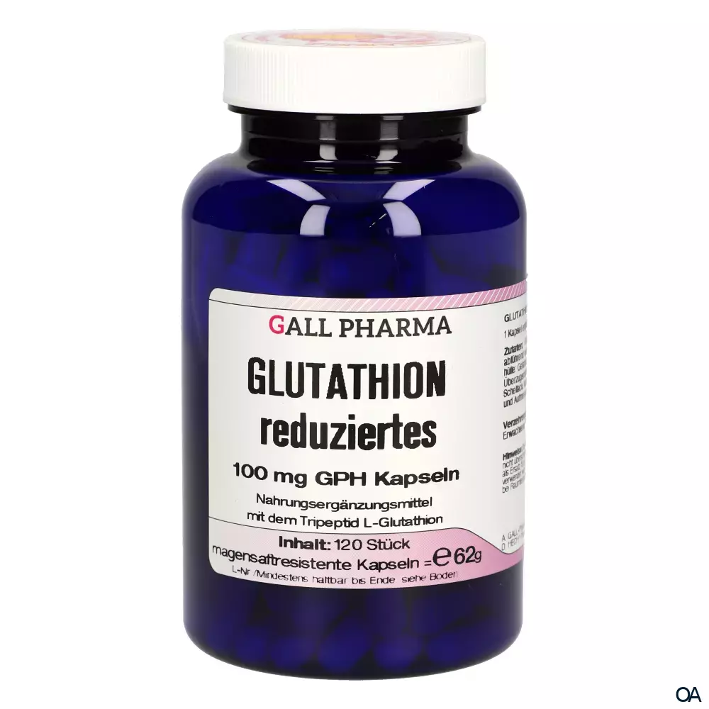 Gall Pharma reduziertes Glutathion 100 mg Kapseln