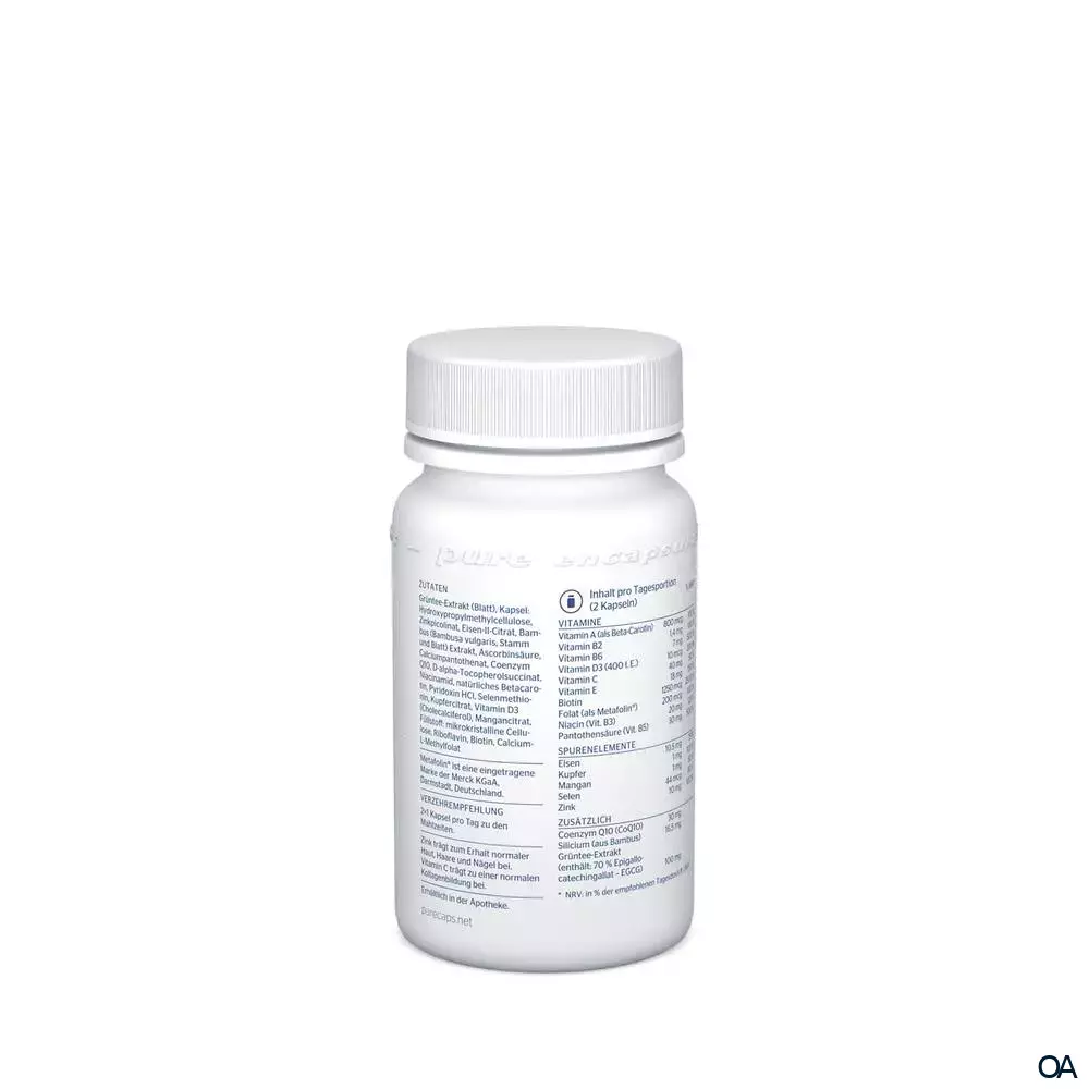 pure encapsulations® Haut-Haare-Nägel Kapseln