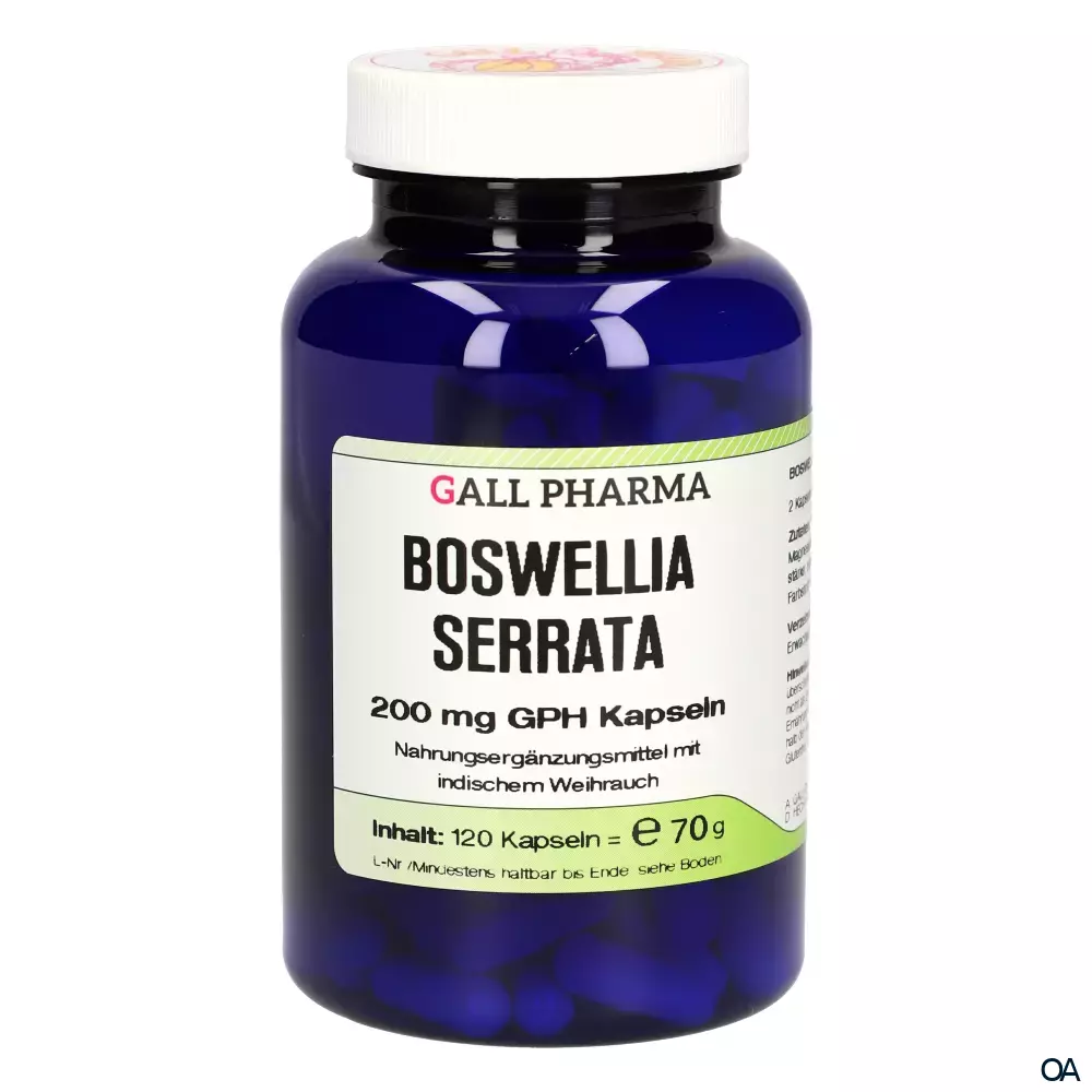 Gall Pharma Boswellia Serrata 200 mg Kapseln