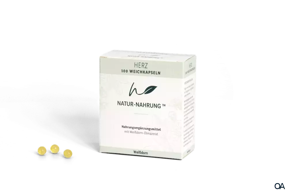 Natur-Nahrung Herz Weichkapseln