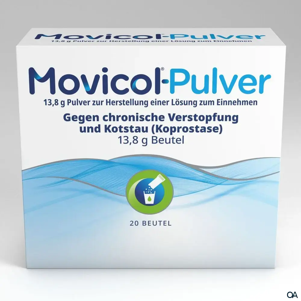 MOVICOL® Pulver Stick-Beutel - Limetten- und Zitronengeschmack
