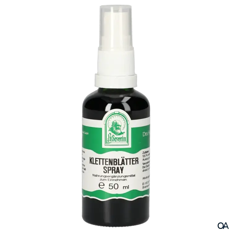 Pater Severin Klettenblätter Spray