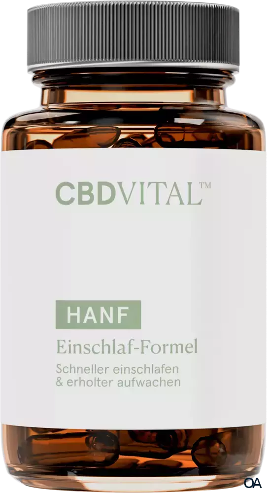 CBD VITAL Hanf Einschlaf-Formel Kapseln CBD VITAL Hanf Einschlaf-Formel Kapseln