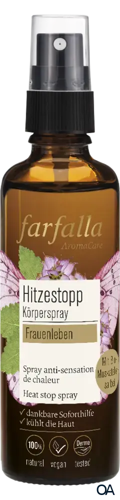 Farfalla Frauenleben Hitzestopp Spray