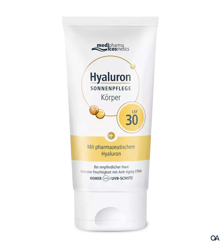 medipharma cosmetics Hyaluron Sonnenpflege Körper LSF 30