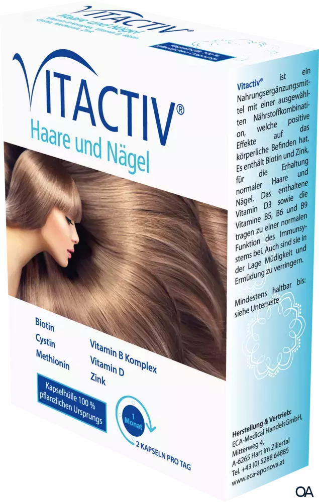 Vitactiv® Haare und Nägel Kapseln