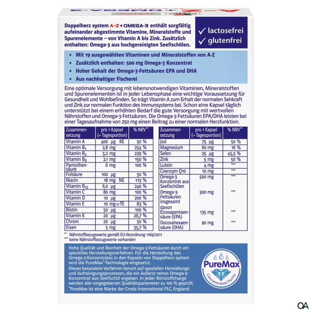 Doppelherz system A-Z + OMEGA-3 ALL-IN-ONE* Kapseln