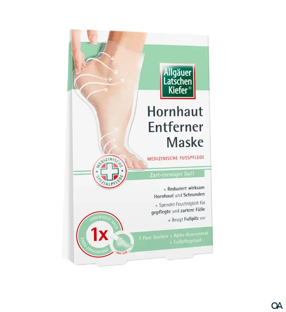 Allgäuer Latschenkiefer® Hornhaut Entferner Maske Cremig