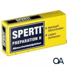 Sperti® Preparation H Hämorrhoidalzäpfchen