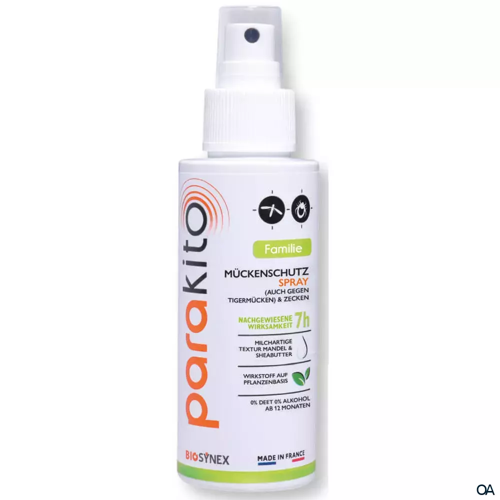 parakito Mückenschutz Spray Familie