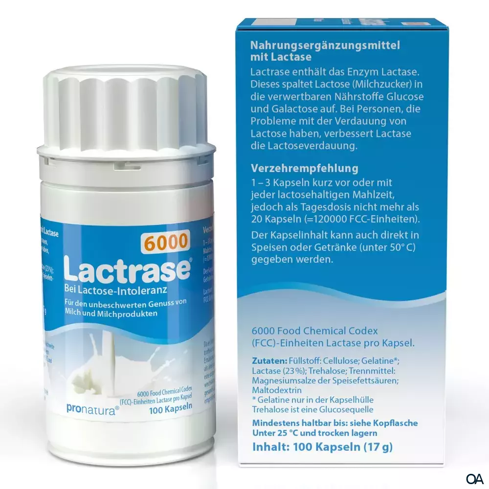 Lactrase® 6000 FCC Kapseln