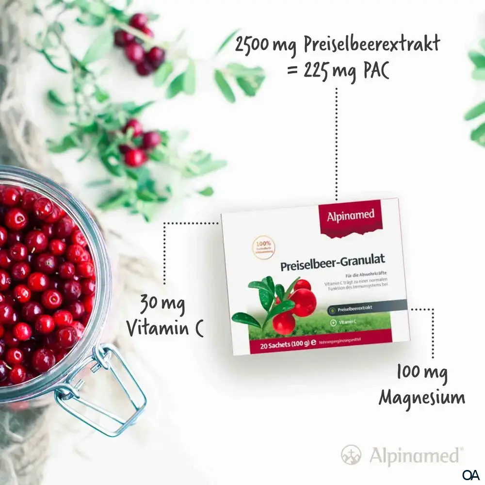 Alpinamed® Preiselbeer-Granulat