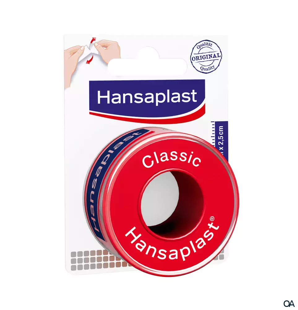 Hansaplast Fixierpflaster Classic 2,5cm x 5m