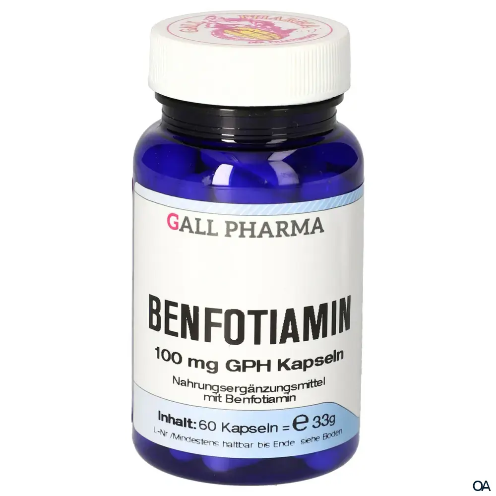 Gall Pharma Benfotiamin 100 mg Kapseln