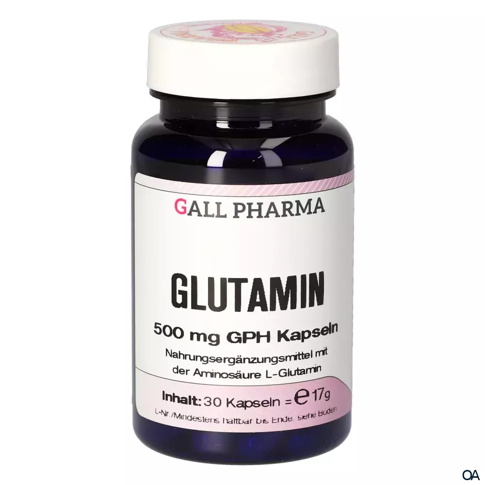 Gall Pharma Glutamin 500 mg Kapseln