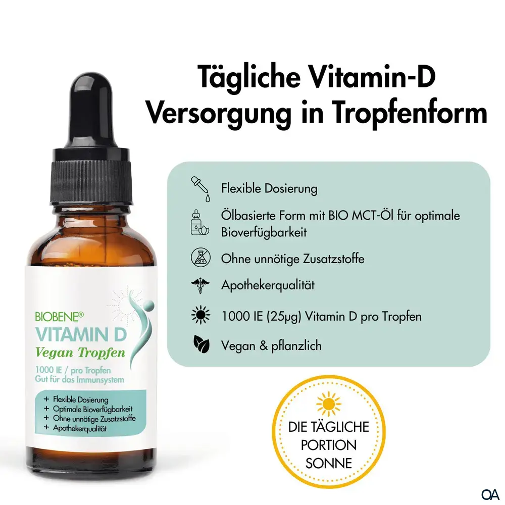 BIOBENE® Vitamin D vegan Tropfen