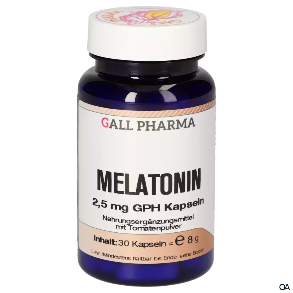 Gall Pharma Melatonin 2,5 mg Kapseln