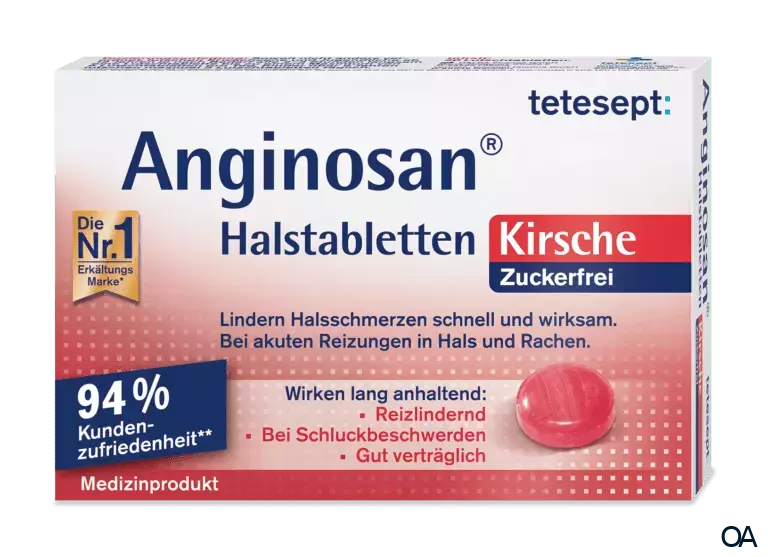 tetesept Anginosan® Halstabletten Kirsche zuckerfrei