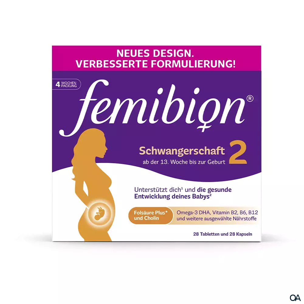 Femibion® 2 Schwangerschaft Tabletten + Kapseln