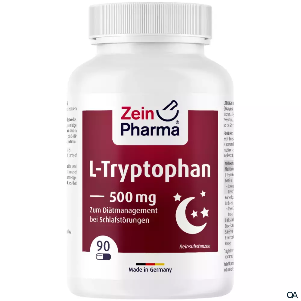 ZeinPharma L-Tryptophan 500 mg Kapseln