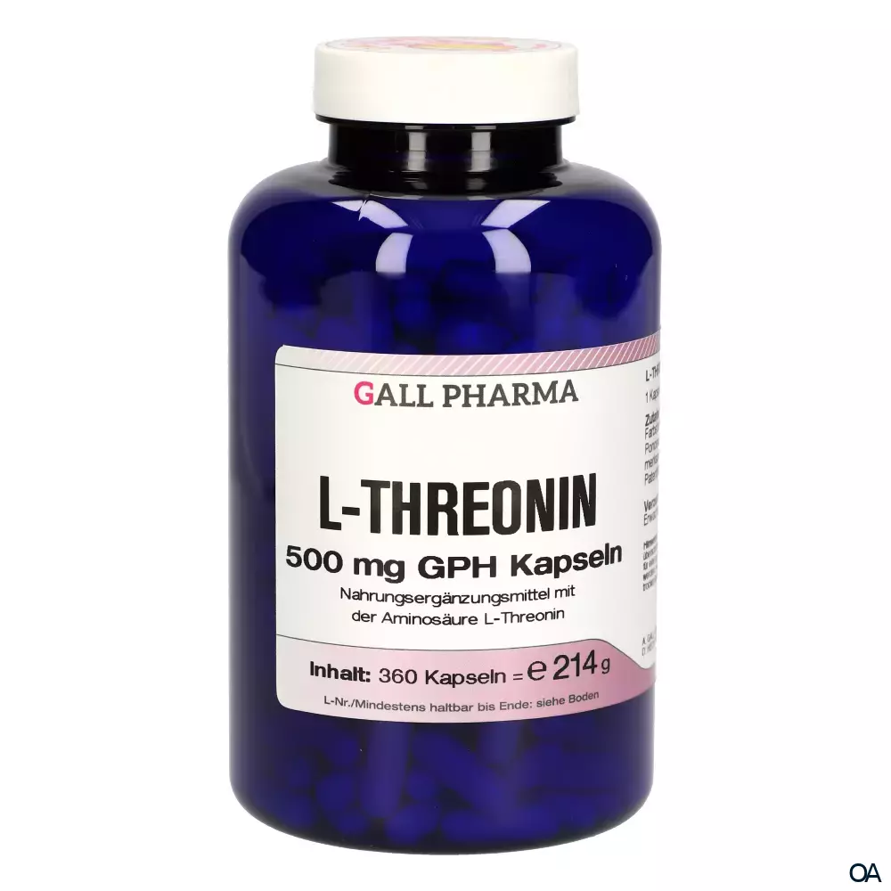 Gall Pharma L-Threonin 500 mg Kapseln