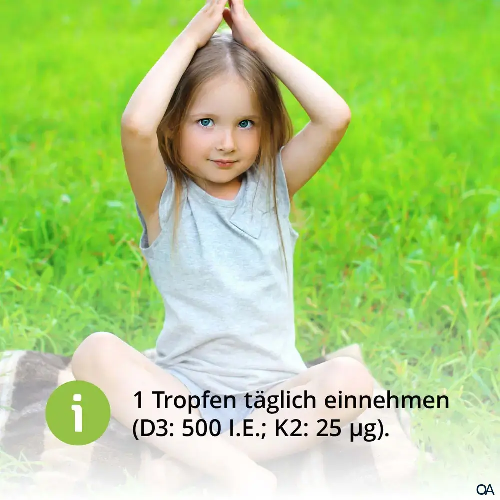 Casida Vitamin D3 + K2 Tropfen Kinder vegan