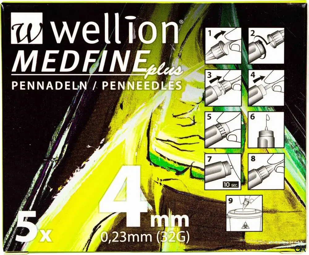 Wellion® MEDFINE Plus Pennadeln 4 mm
