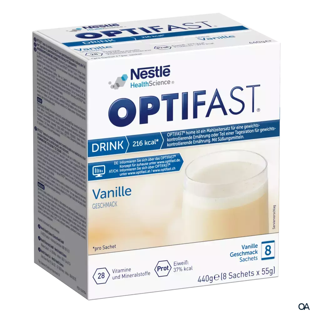 OPTIFAST® Drink Vanille 8x55g