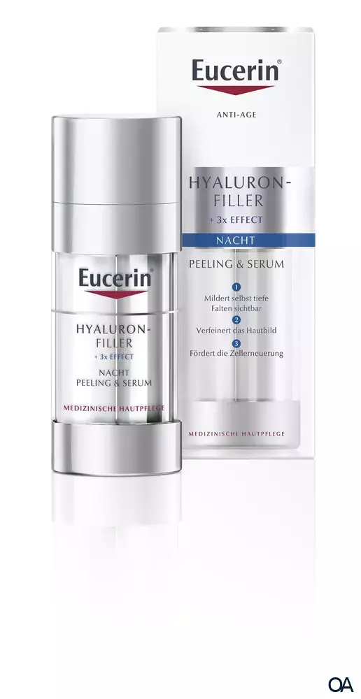 Eucerin® HYALURON-FILLER Nacht-Peeling & Serum