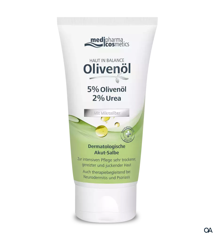 medipharma cosmetics Haut in Balance Olivenöl Dermatologische Akut Salbe