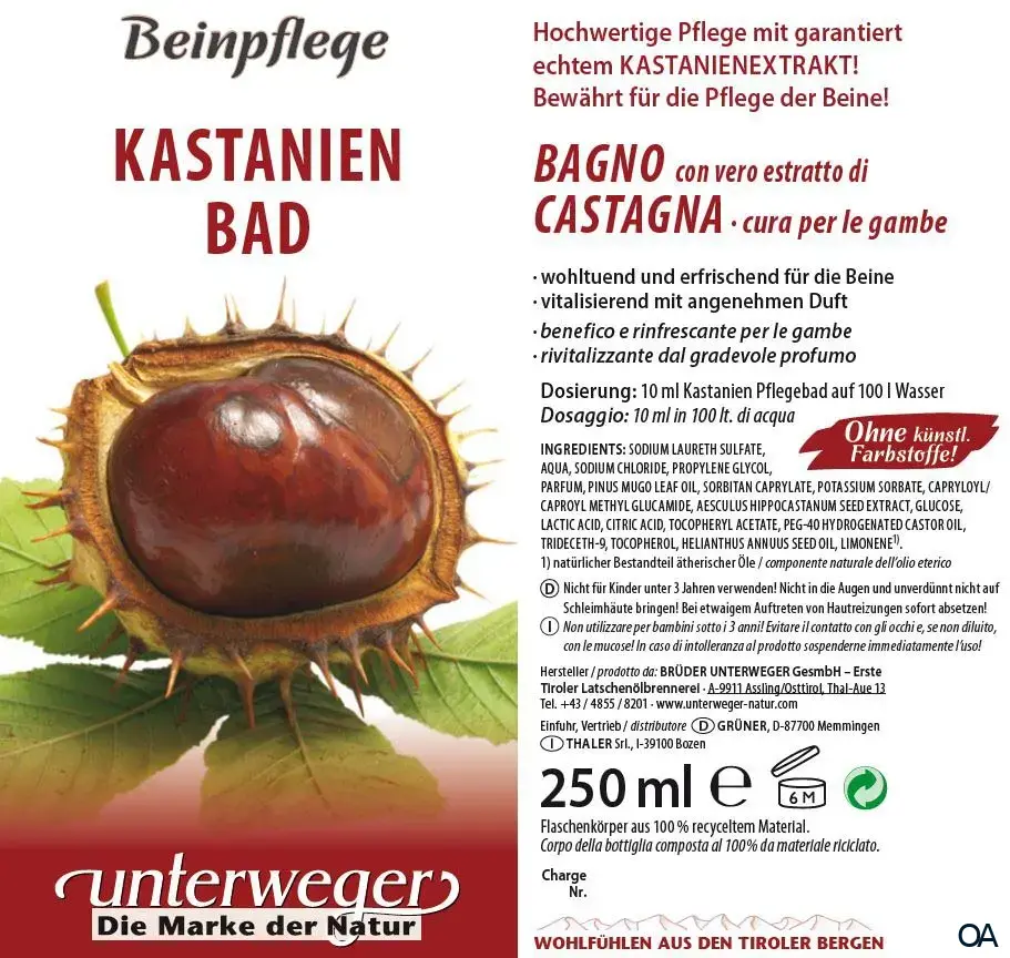 Unterweger Kastanien Bad