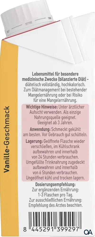 Resource® Energy Hochkalorische Trinknahrung - Vanille 200 ml