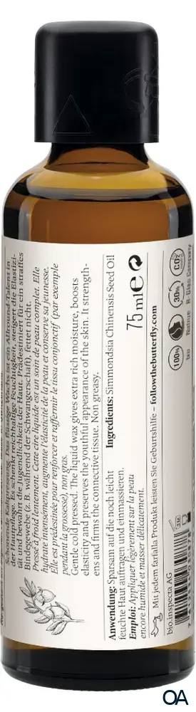 Farfalla Jojoba, Bio-Pflegeöl, Feuchtigkeit