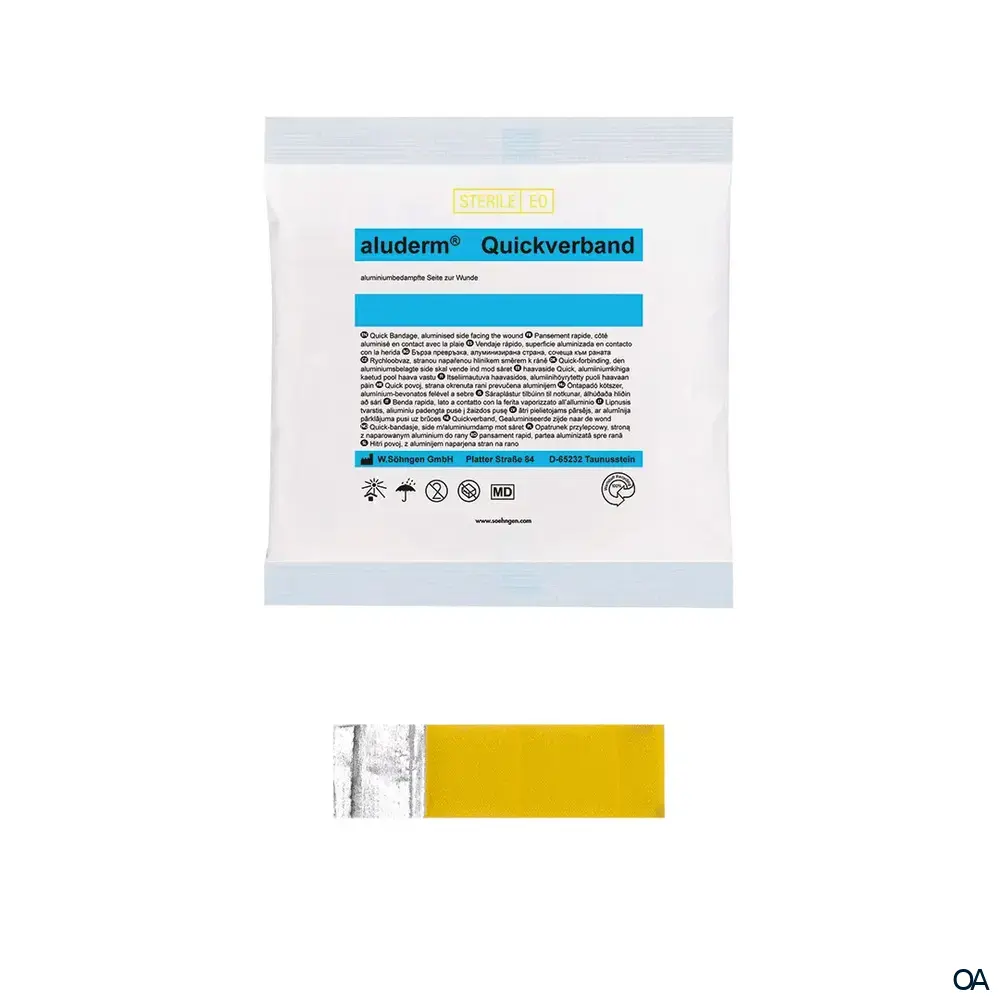 aluderm® Quickverband Finger - Fingerschnellverband steril